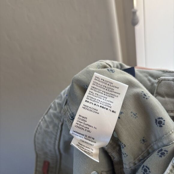 Pilcro Breaker Barrel Leg Jeans Moss - Picture 3 of 8